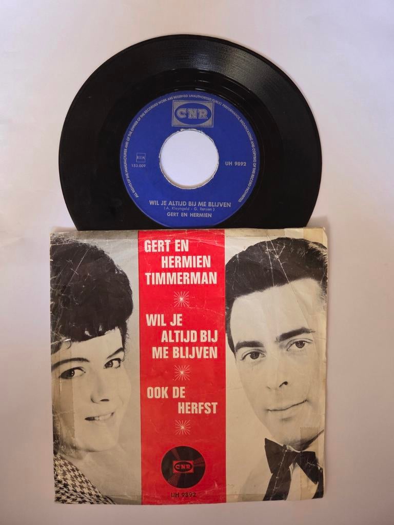 Gert en Hermien Timmerman - Wil je altijd bij me blijven, Gebruikt, 7 inch, Single, Ophalen of Verzenden