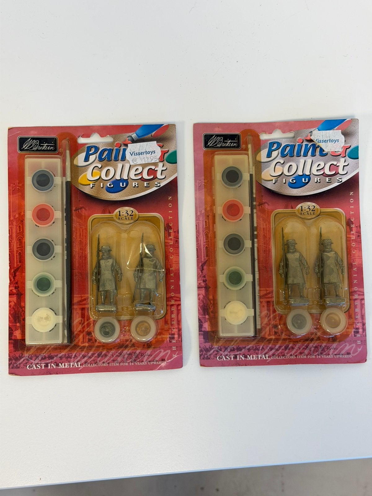 Vintage W. Britain Paint & Collect 1:32 NOS 1999 figuren, P, P, P, Nieuw