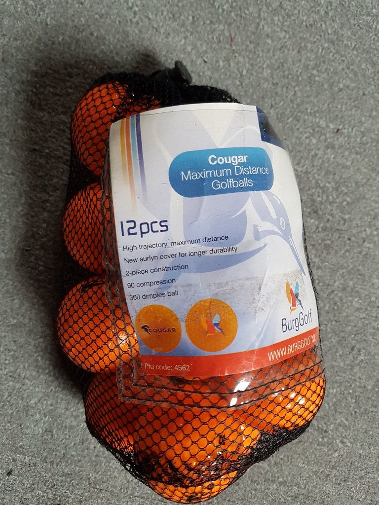 NIEUWE COUGAR GOLFBALLEN, Sport en Fitness, Golf, Ophalen of Verzenden, Nieuw, Bal(len), Overige merken