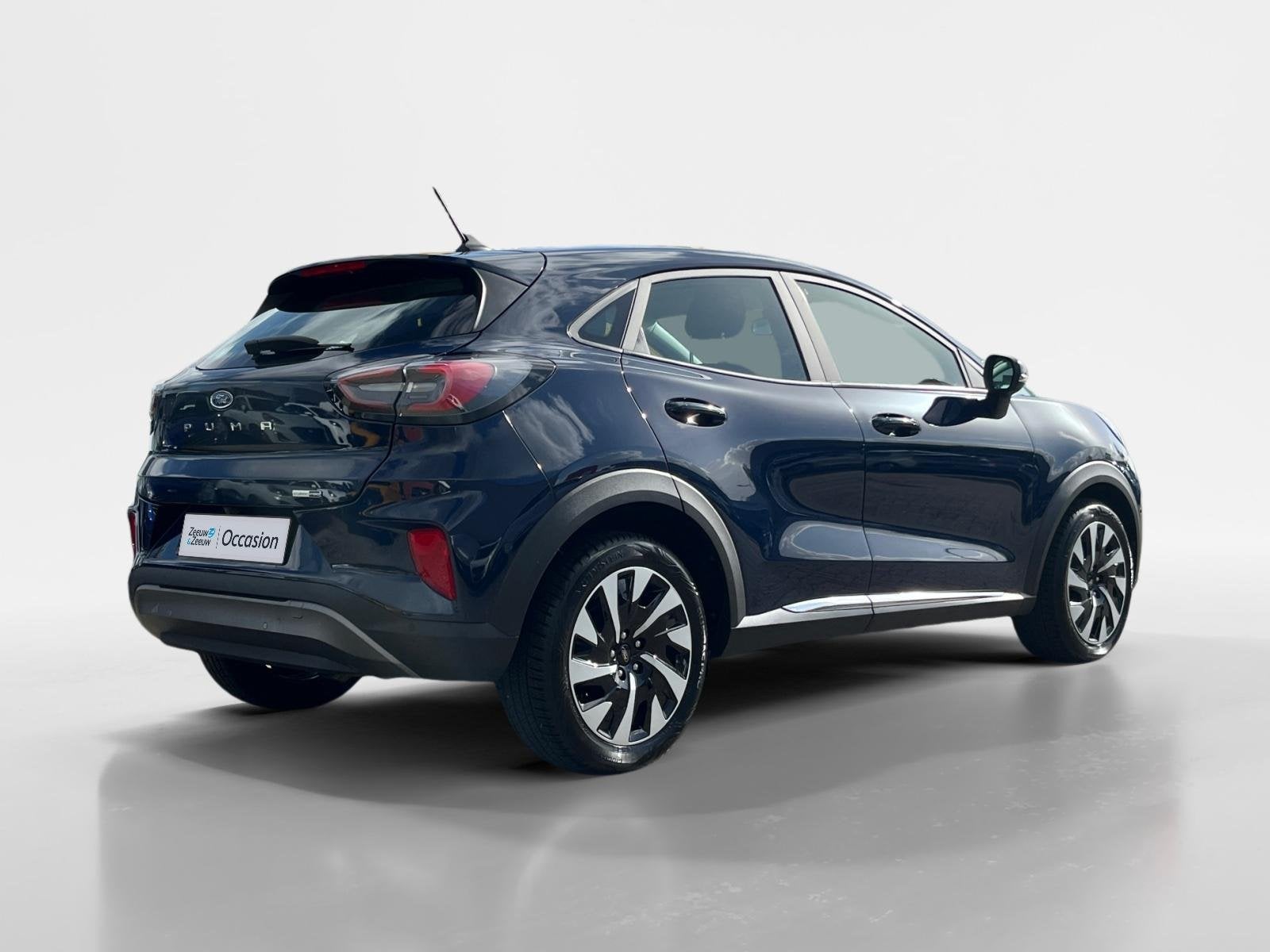 Ford Puma 1.0 EcoBoost Hybrid Titanium |Camera| allweatherba, Auto's, Voorwielaandrijving, Euro 6, Blauw, Origineel Nederlands