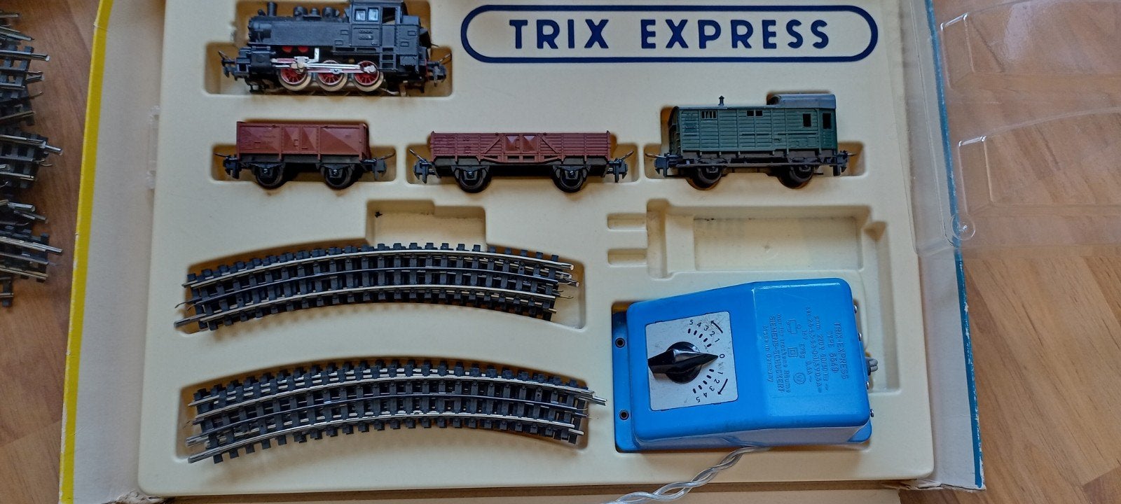 Trix Express elektrische trein startset met toebehoren, Gelijkstroom, Analoog, Ophalen, Overige merken
