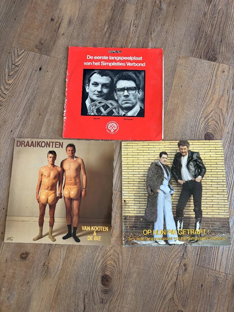 3 lp's Van Kooten en De Bie (Simplisties Verbond), Cd's en Dvd's, Vinyl | Nederlandstalig, Ophalen of Verzenden, Gebruikt, 12 inch