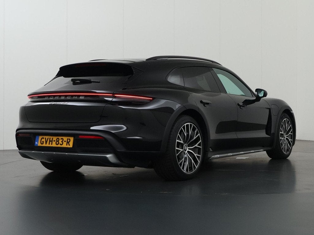 Porsche Taycan Cross Turismo 4S 93 kWh | Bose Audio | Panora, Auto's, Porsche, Automatische klimaatregeling, Zwart, Leder en Stof