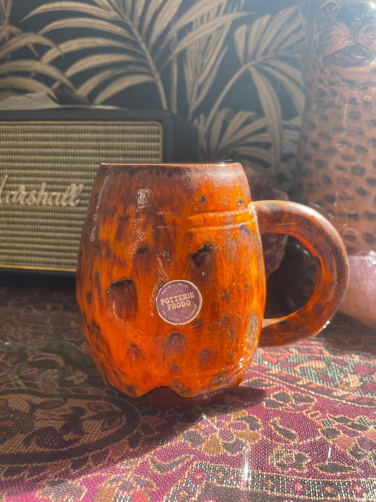 Potterie Frodo vintage Frits Rood, Ophalen of Verzenden, Zo goed als nieuw, Rood