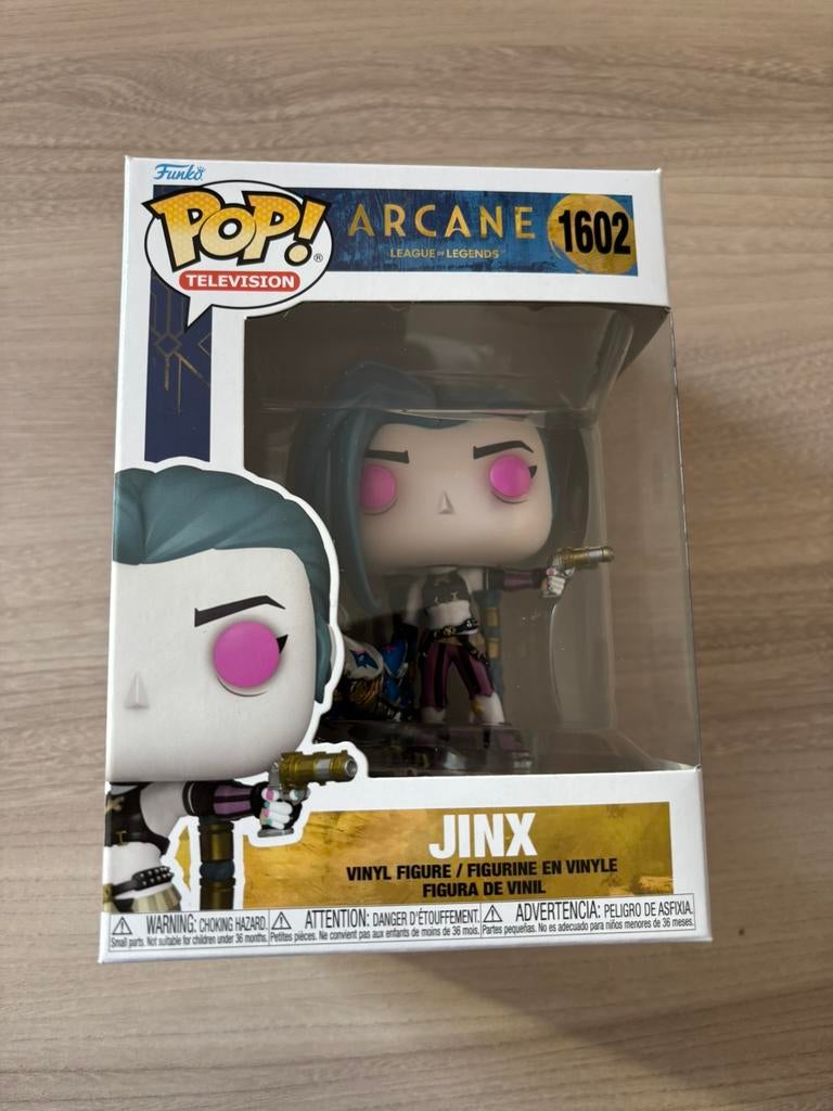 Jinx #1602 Funko Pop! - Arcane (League of Legends), Verzamelen, Funko Europe, Ophalen of Verzenden, Zo goed als nieuw, 4th floor, 1 Queen Caroline St, London W6 9YN, Verenigd Koninkrijk