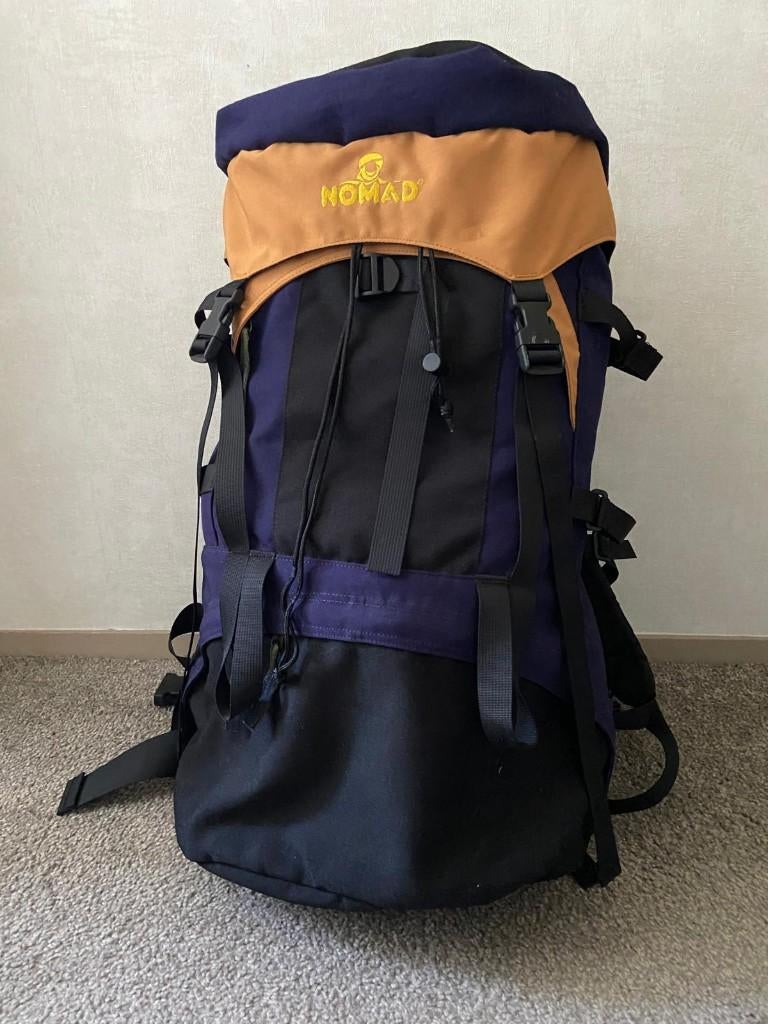 Nomad Rugzak 60 liter, Sport en Fitness, Bergsport en Wandelen, Ophalen, Gebruikt, Rugzak