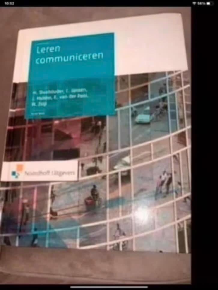 Leren communiceren, Verzenden, Alpha, Zo goed als nieuw, HBO