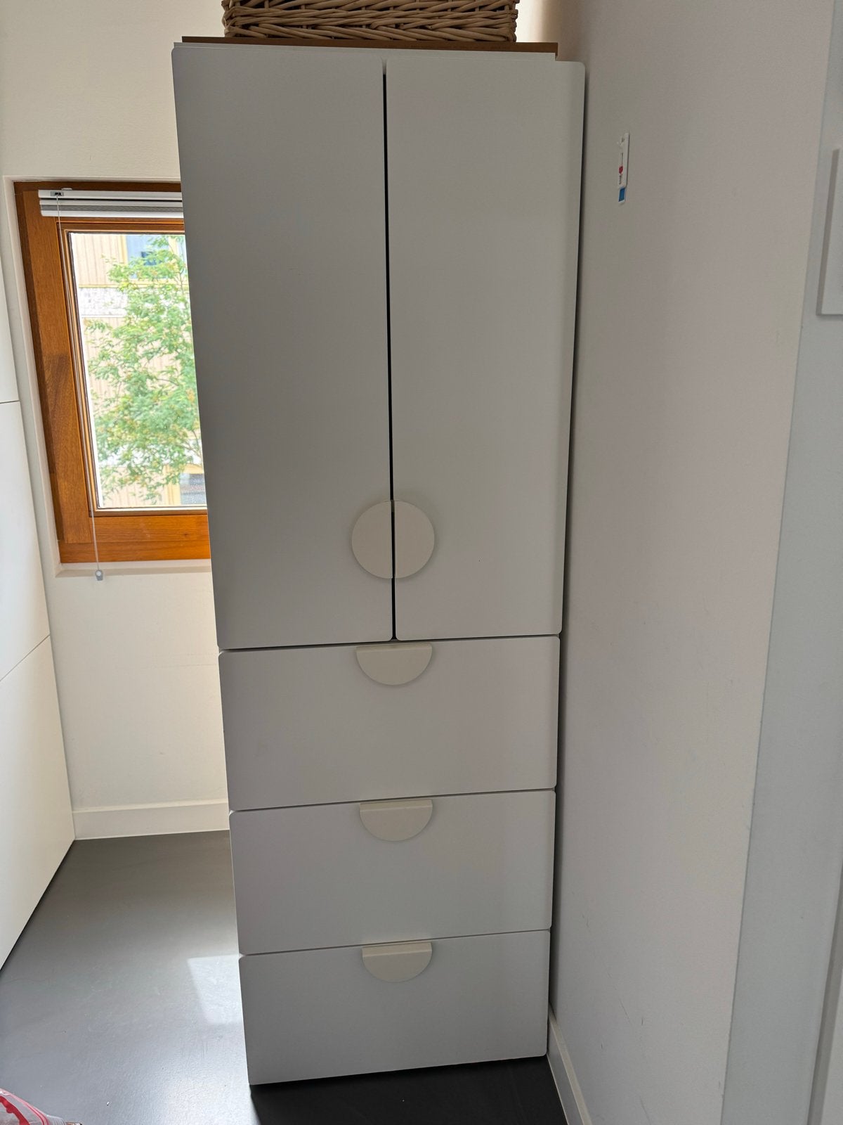 IKEA PLATSA Kledingkast met lades en hangruimte, Ophalen, Overige materialen, Minder dan 50 cm, Zo goed als nieuw