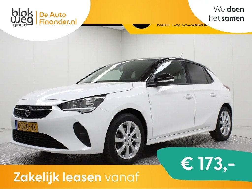 Opel Corsa 1.2 Edition airco | carplay | blueto € 12.999,0, Stof, 1199 cc, Wit, Origineel Nederlands