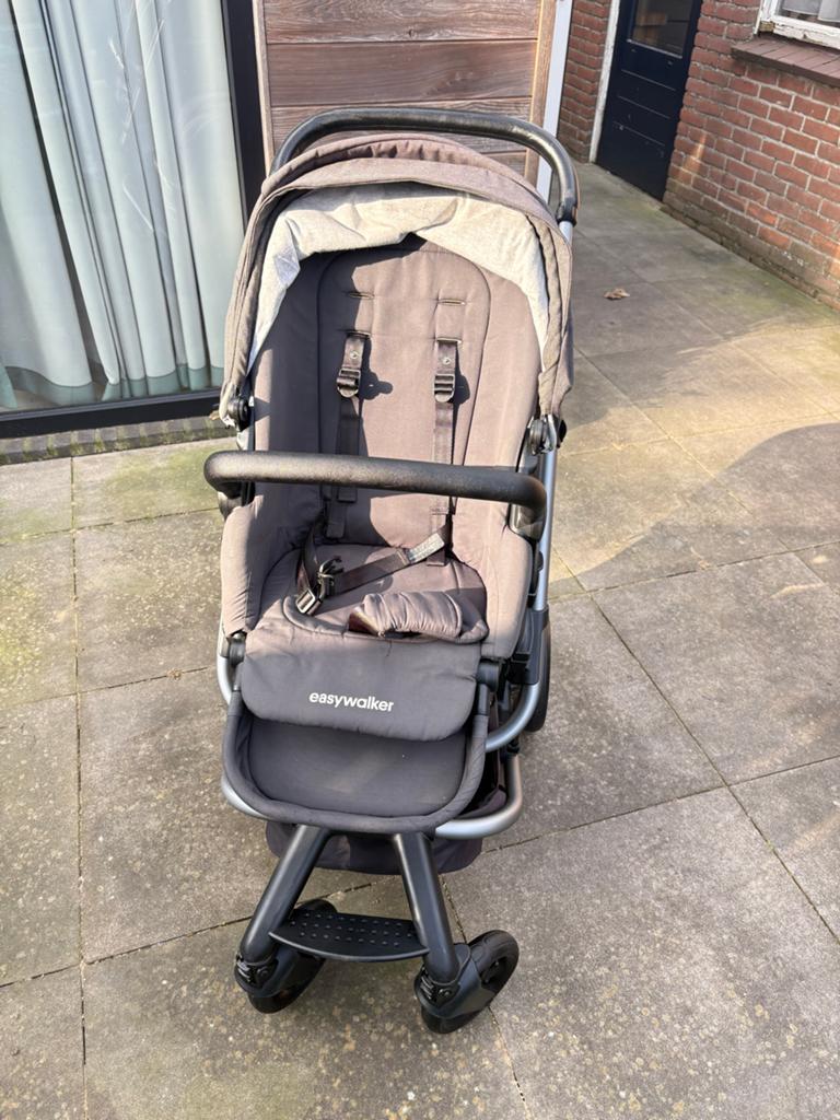 Easywalker Harvey Duo 2 - Complete Duowagen, Kinderen en Baby's, Kinderwagens en Combinaties, Gebruikt, Combiwagen, Overige merken