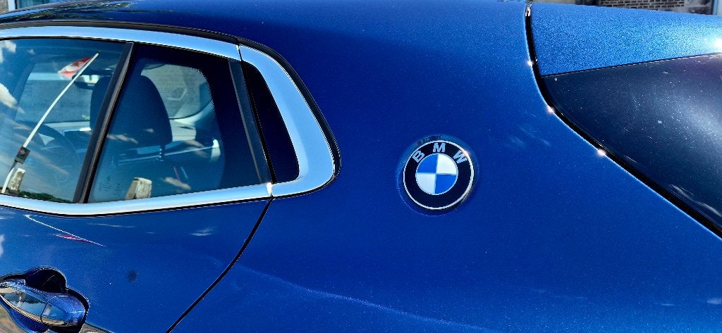 BMW X2 Sdrive18i 136pk Aut, nov. 2020 Blauw Slechts 61.800km, Navigatiesysteem, Blauw, 75 €/maand, Grijs