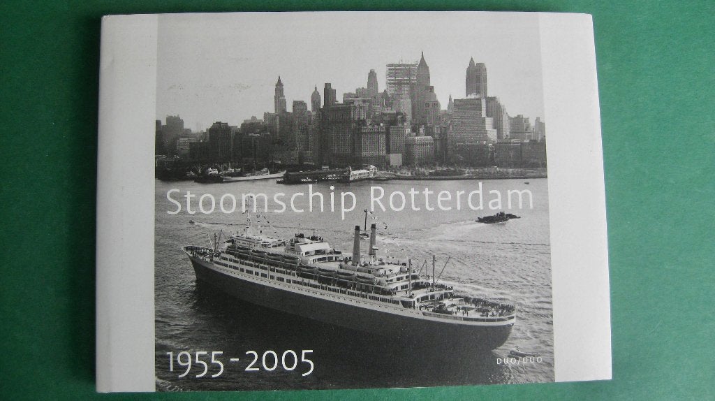 Stoomschip Rotterdam 1955-2005, Ophalen of Verzenden, Zo goed als nieuw, Motorboot, Boek of Tijdschrift