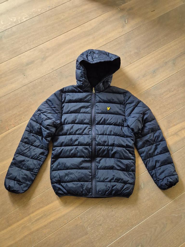 Lyle & Scott gewatteerde jas - Jongens - Maat 12/13 jaar, Lyle & Scott, Ophalen of Verzenden, Zo goed als nieuw, Jongen