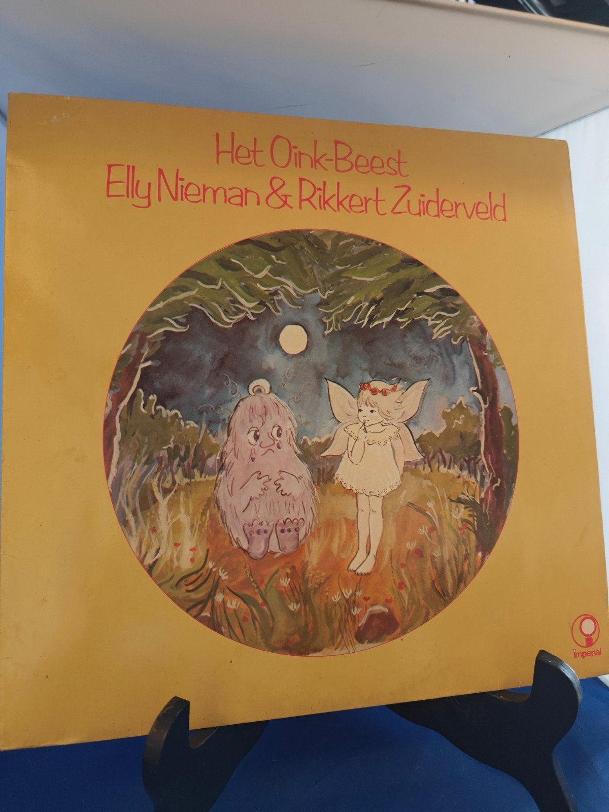 Elly Nieman & Rikkert Zuiderveld - Het Oink Beest LP, Verzenden, Zo goed als nieuw, 12 inch, Levenslied of Smartlap