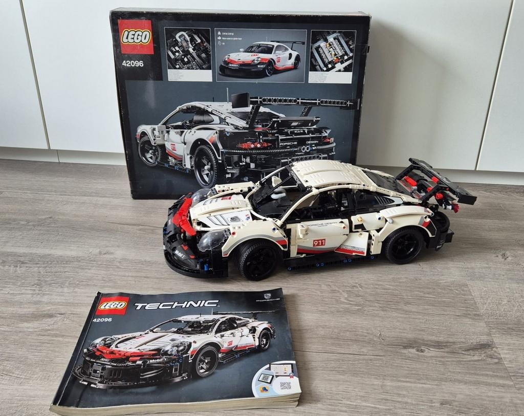 LEGO Technic 42096 Porsche 911 RSR, Ophalen, Zo goed als nieuw