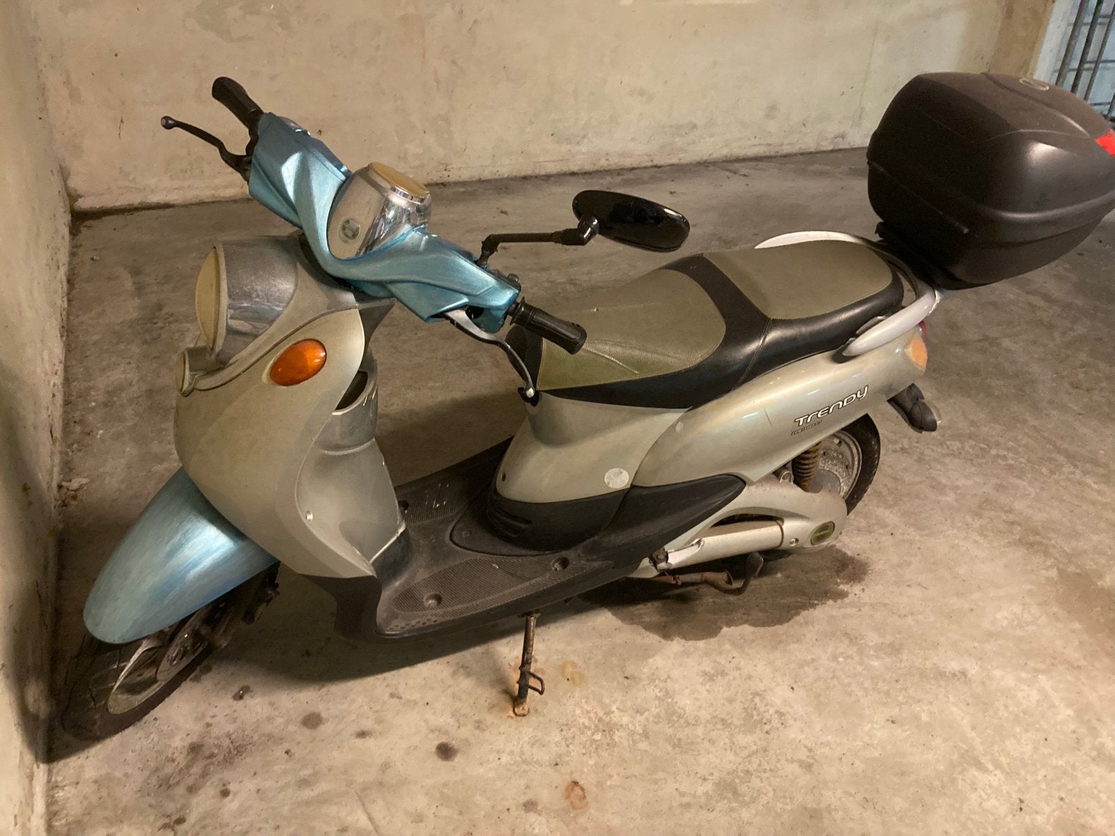 Scooter Nymoto Trendy Elektrische scooter blauw kenteken, Gebruikt, Elektrisch, Ophalen, Overige merken
