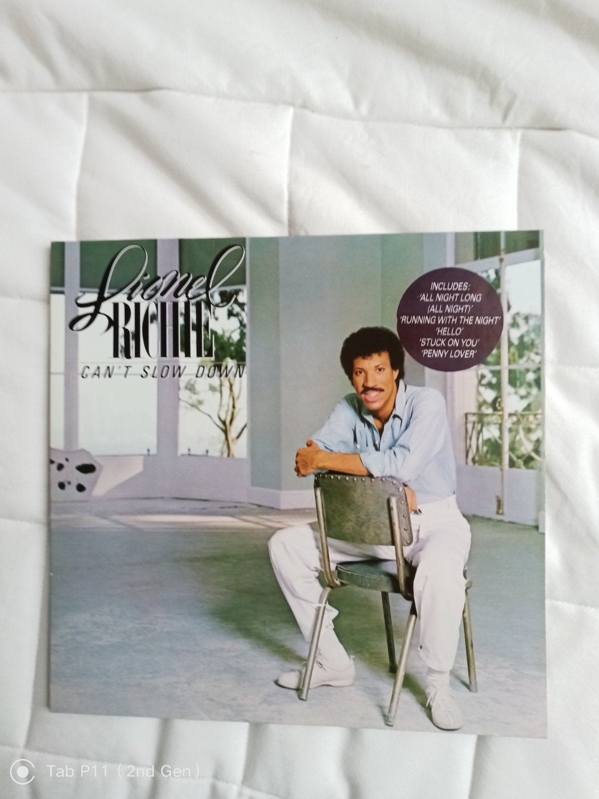 Lionel Richie - Can't Slow Down LP (Pop, Soul), LP, Gebruikt, Pop, Ophalen of Verzenden