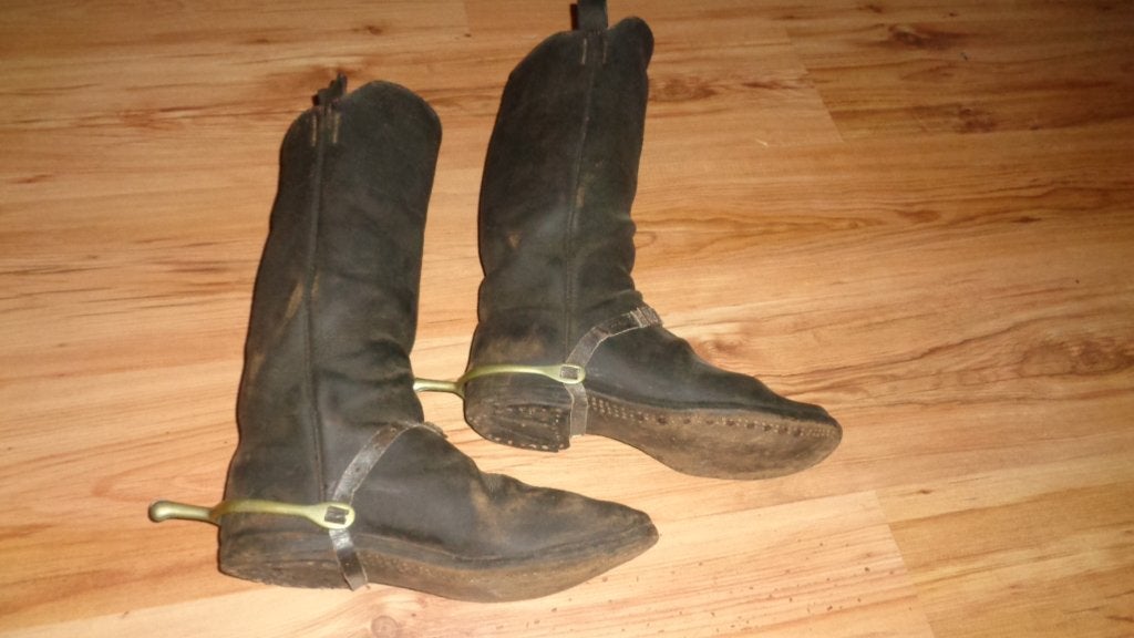 Duitse wo2 cavalerie laarzen oorlog soldaat Wehrmacht ww2, Ophalen of Verzenden, Landmacht, Duitsland, Kleding of Schoenen
