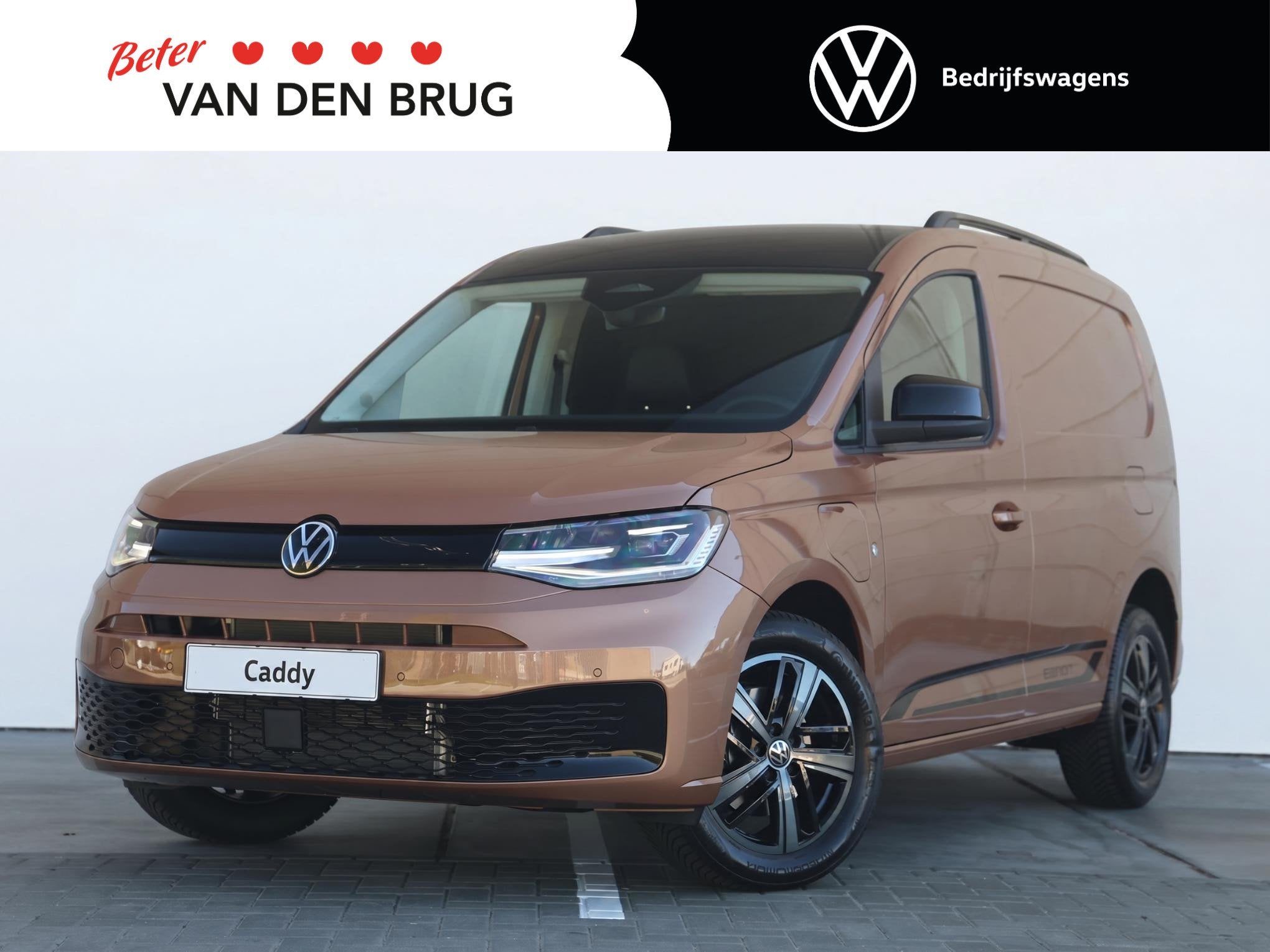 Volkswagen Bedrijfswagens Caddy Limited Edition 1.5 eHybrid, Auto's, Bestelauto's, 1498 cc, Volkswagen, 116 pk, Plug-in hybride
