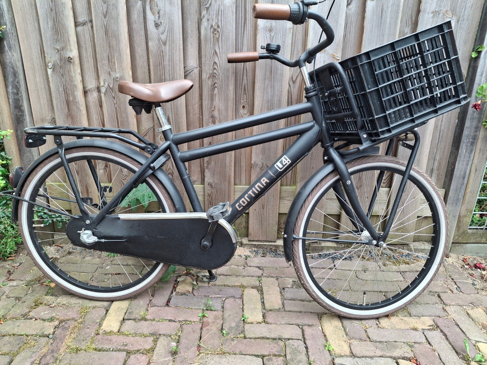 Cortina U4 Transporterfiets, Ophalen, Gebruikt, 26 inch of meer, Versnellingen