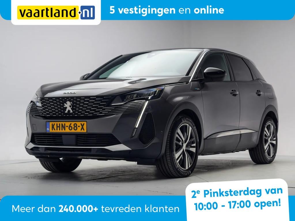 Peugeot 3008 1.6 Plug-in Hybrid 225 Alure [ Navi Apple / And, Auto's, Peugeot, 181 pk, Zwart, Bedrijf, Hybride Elektrisch/Benzine