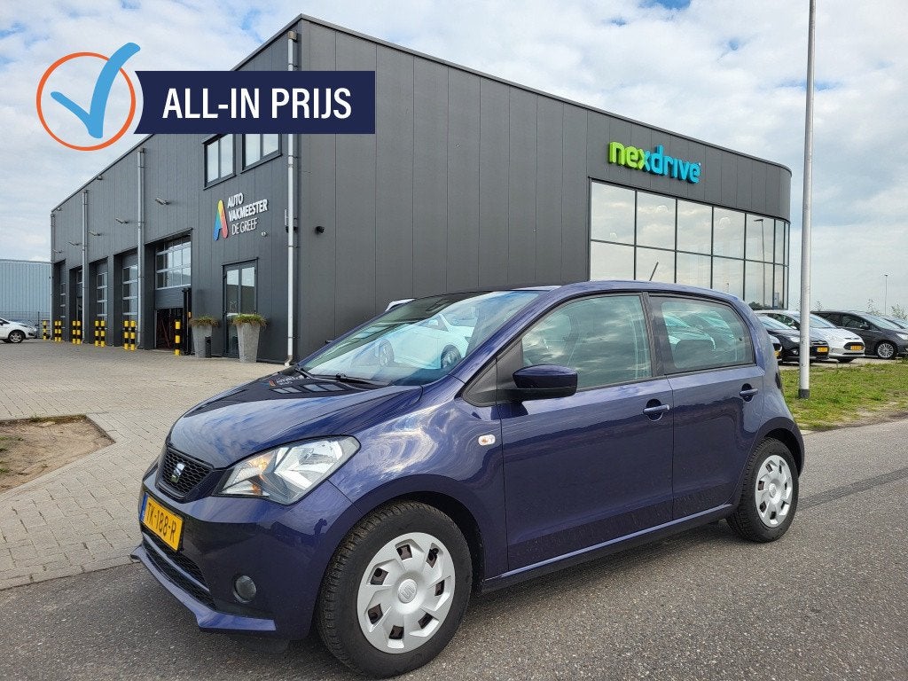 SEAT Mii 1.0 Style Intense Airco 2e eigenaar (bj 2018), Keurmerk '100% Onderhouden', Gebruikt, Origineel Nederlands, Handgeschakeld