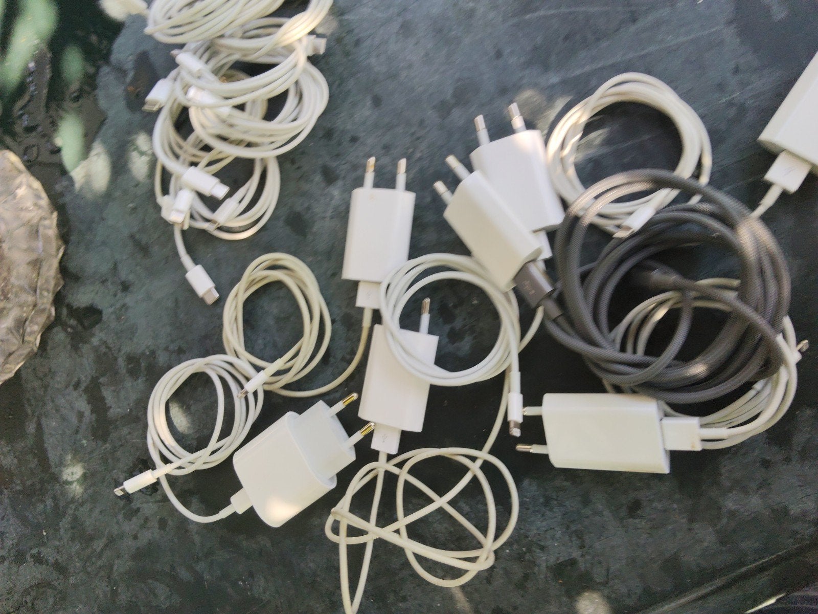 Origineel I phone opladers/C-kabels/headphones, Ophalen of Verzenden, Zwart, 64 GB