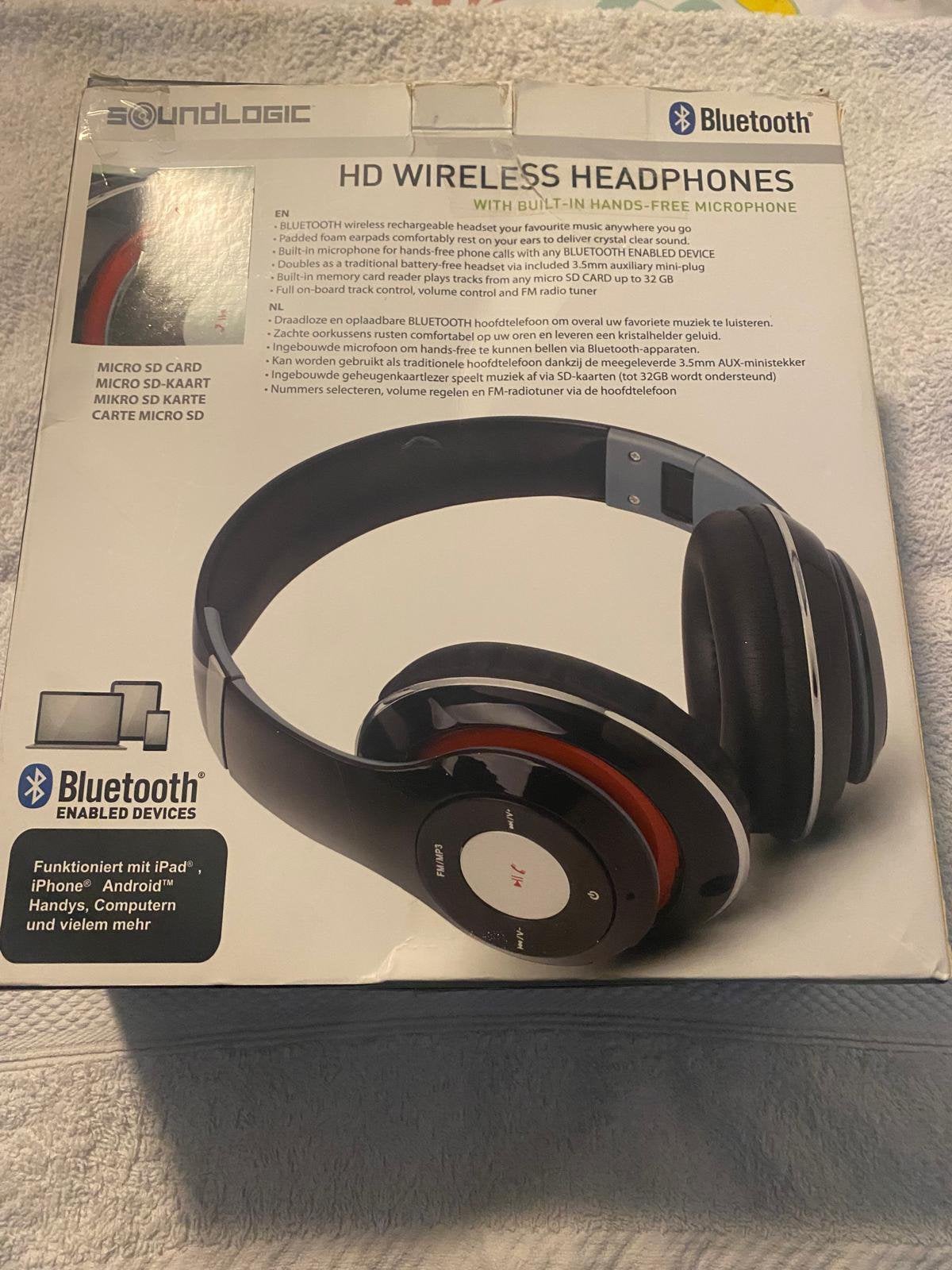 Koptelefoon Bluetooth, Ophalen of Verzenden, Nieuw