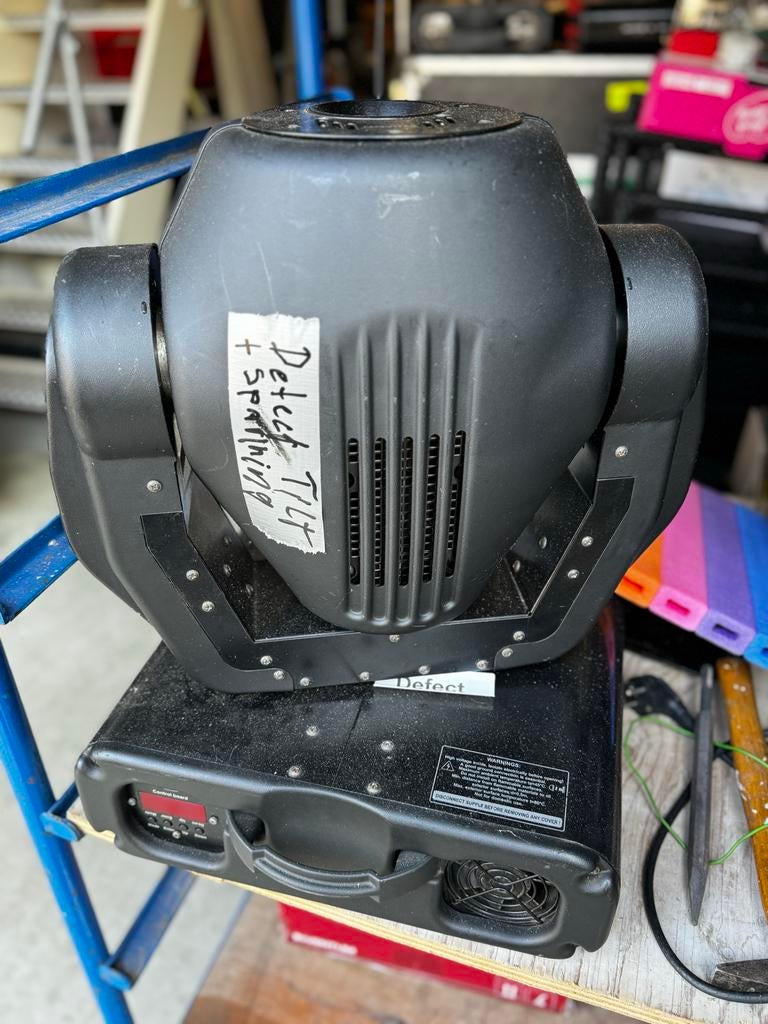 Defecte Movitec SL-250 voor onderdelen of handige Harry, Ophalen, Gebruikt, Licht