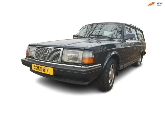 Volvo 240 2.3i GLE, Auto's, Volvo, Bedrijf, Te koop, Centrale vergrendeling, Elektrische ramen, Lichtmetalen velgen, Metallic lak