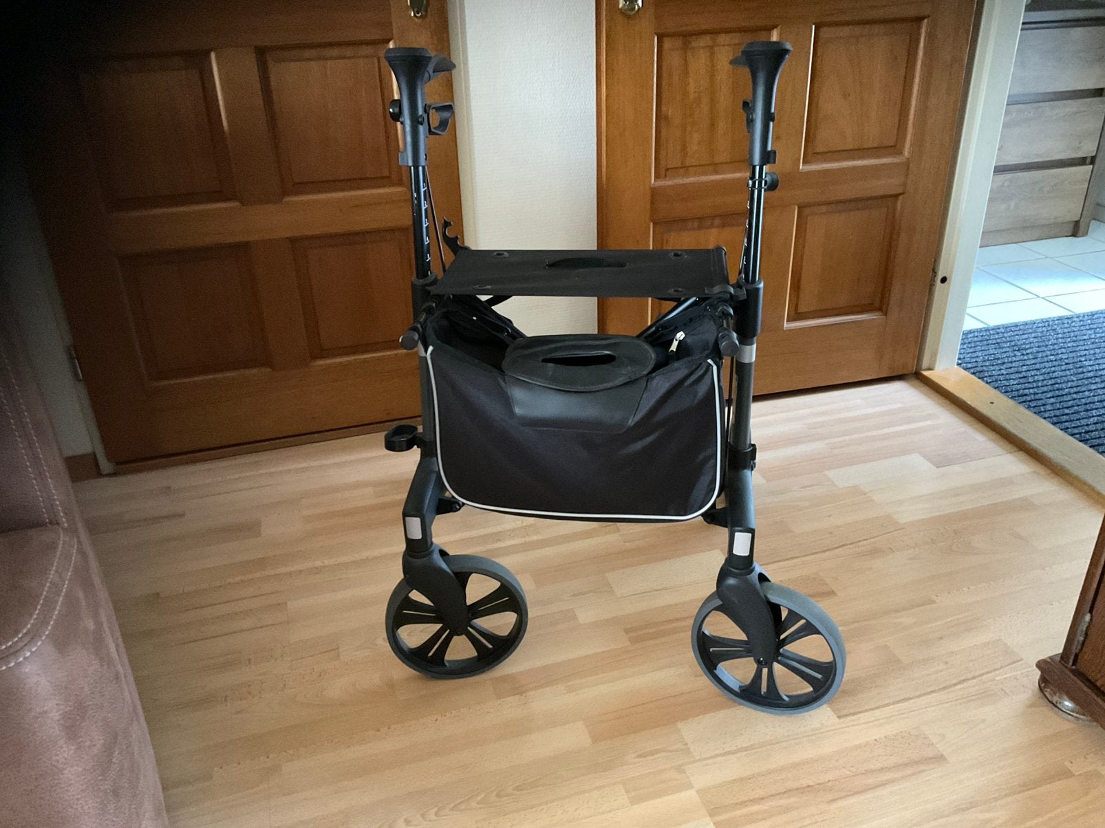 lichtgewicht rollator, makkelijk inklapbaar boodschappentas, Ophalen, Lichtgewicht, Gebruikt