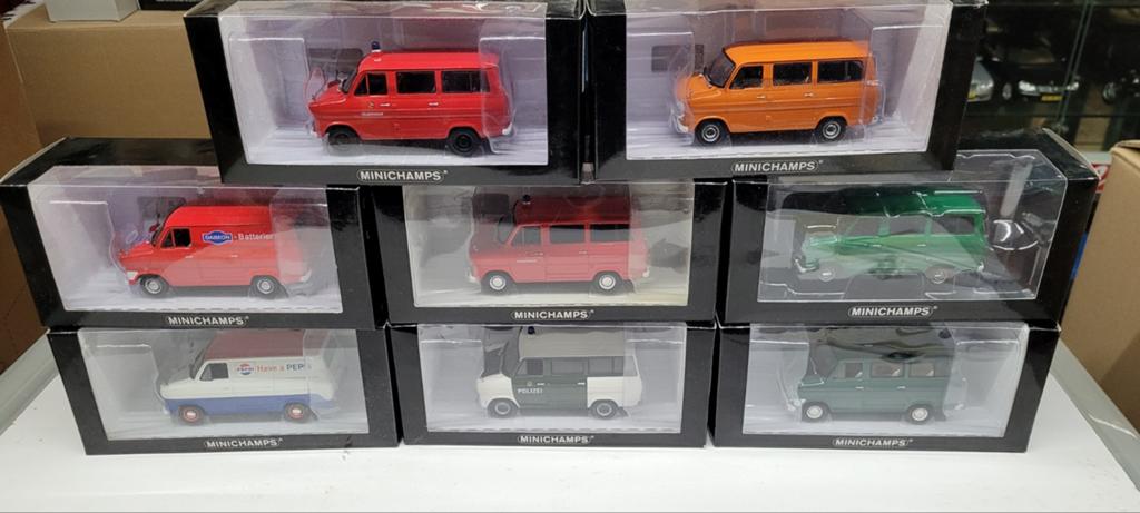 Minichamps 1965 Ford Transit MK1, Hobby en Vrije tijd, Modelauto's | 1:43, Ophalen of Verzenden, Zo goed als nieuw, Auto, MiniChamps