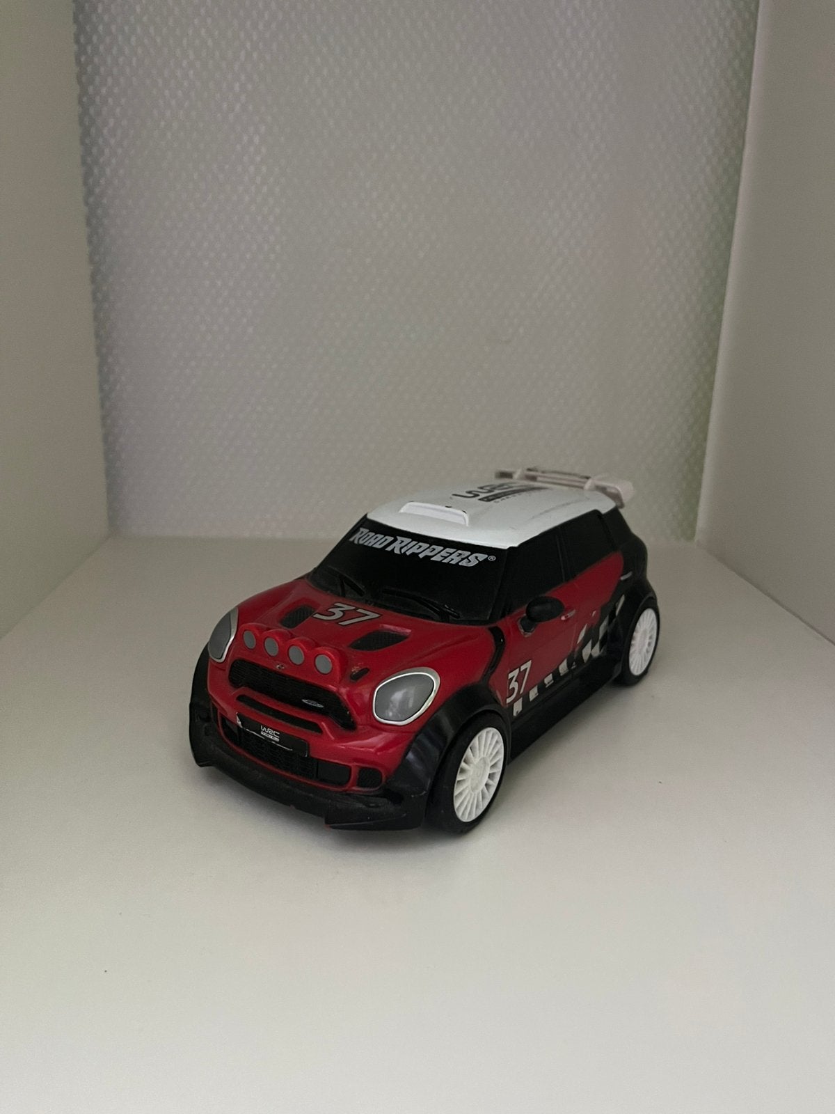 Mini cooper race model auto, Ophalen of Verzenden, Zo goed als nieuw, Auto
