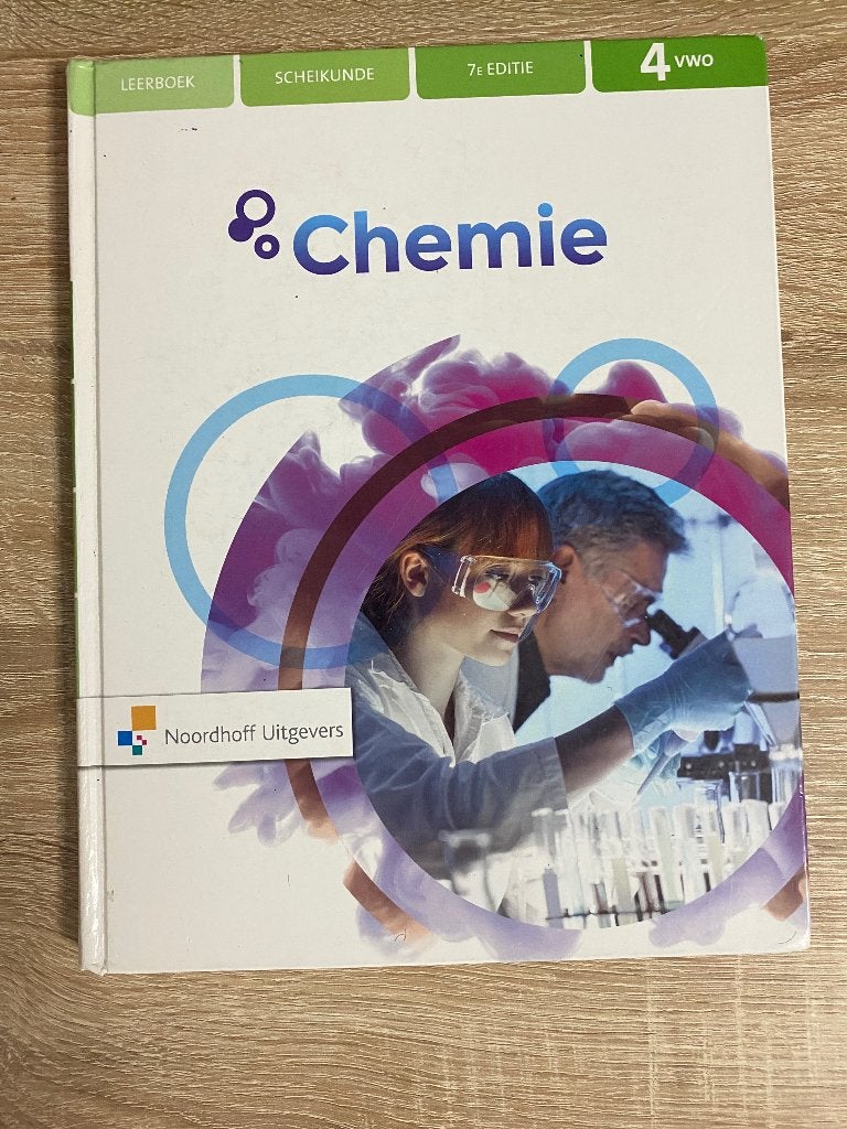 Chemie 4 vwo leerboek, Boeken, Gelezen, VWO, Scheikunde, Noordhoff