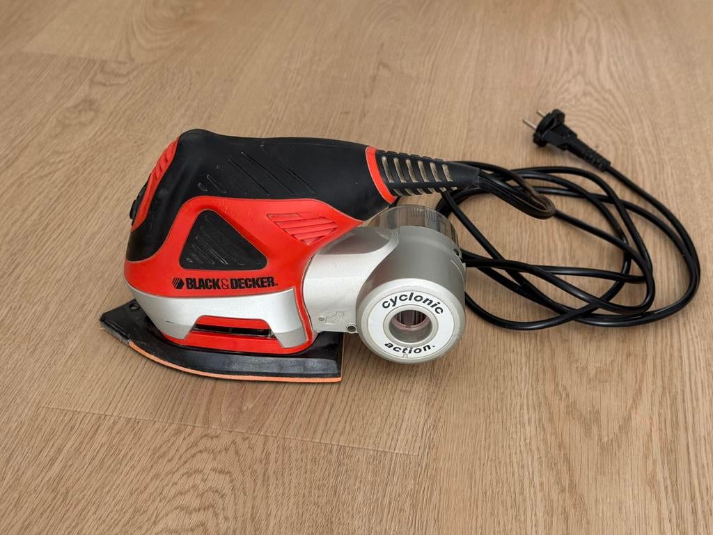 Black & Decker KA270 vlakschuurmachine 170W, Doe-het-zelf en Verbouw, Gereedschap | Schuurmachines, Ophalen of Verzenden, Gebruikt