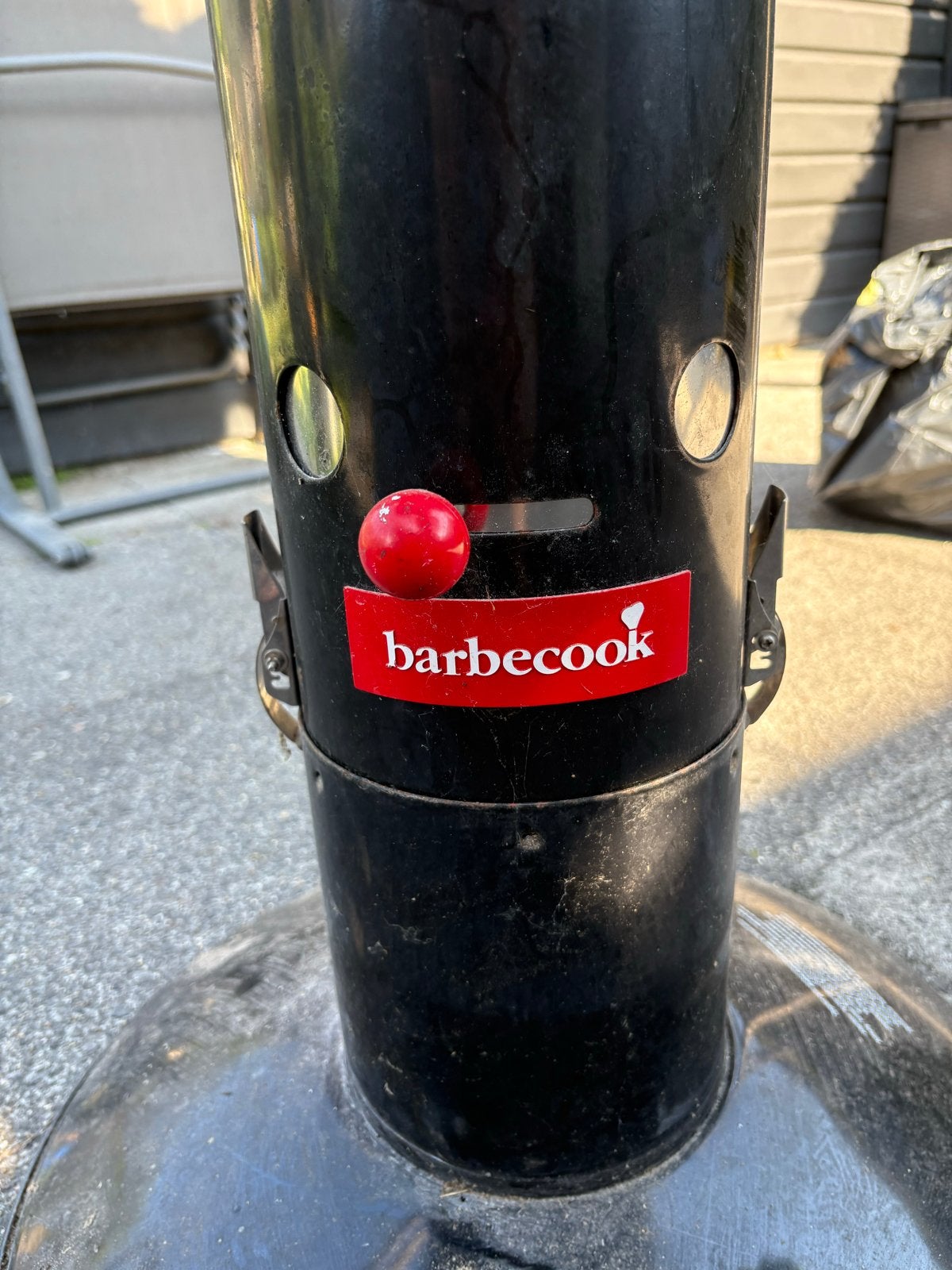 Barbecook houtskool barbecue met accessoires, Ophalen, Gebruikt, Met accessoires
