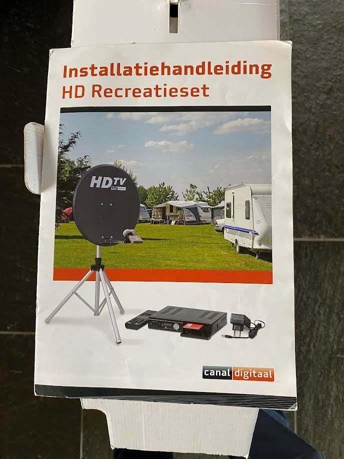 HD recreatie  satelliet set, Ophalen, Gebruikt, Overige merken