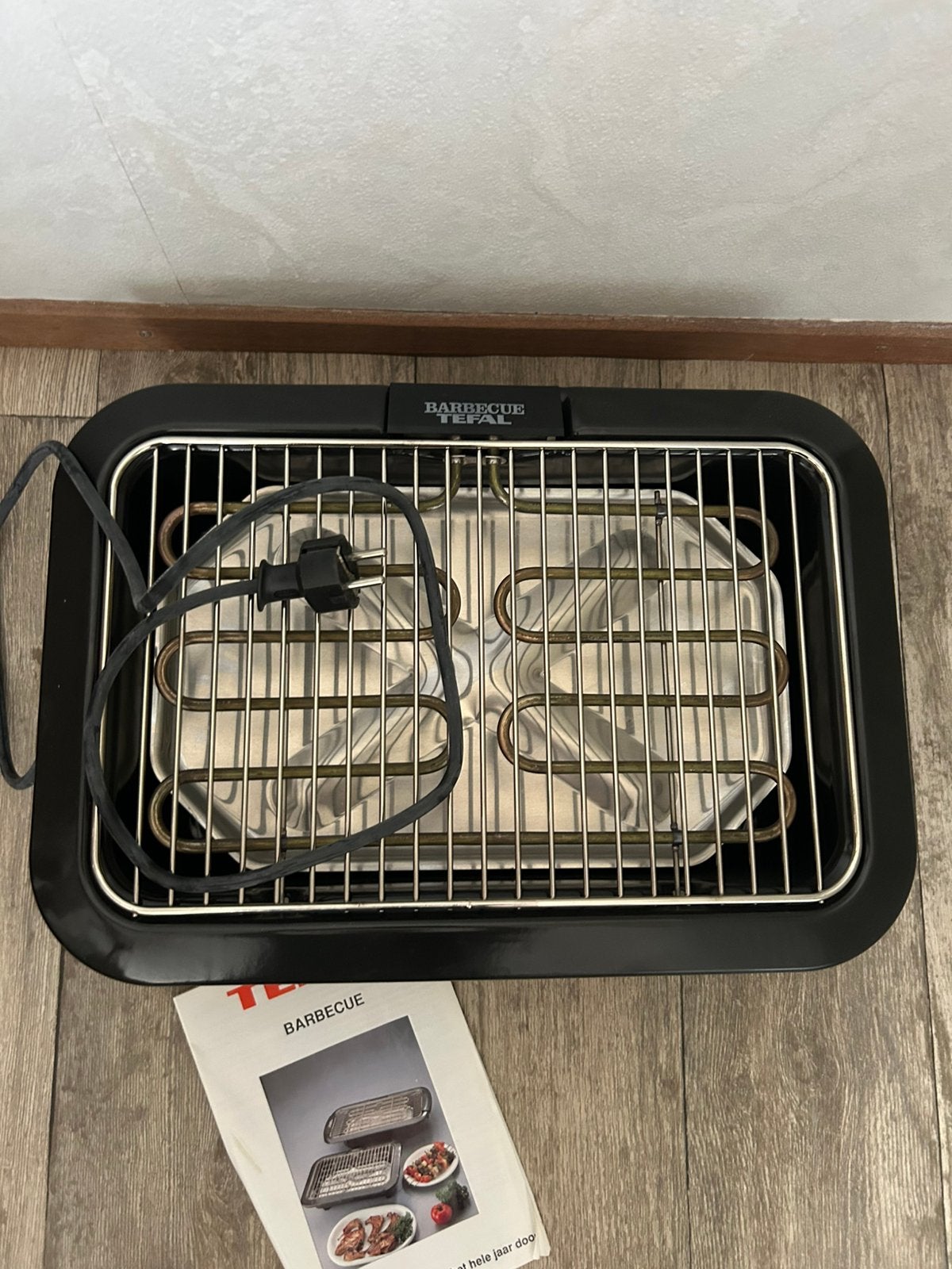 Electrische Tefal barbecue, Ophalen, Zo goed als nieuw