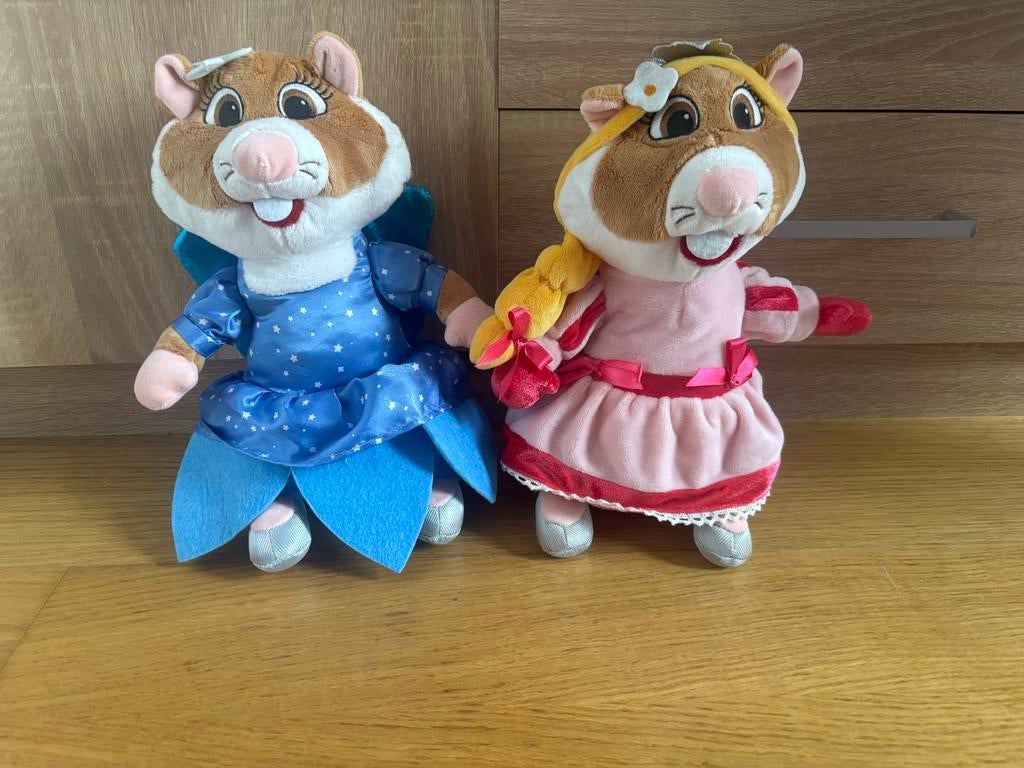 Efteling Hamsters: Sprookjesbos Knuffels (5stuks), Verzamelen, Efteling, Zo goed als nieuw, Beeldje of Poppetje, Ophalen of Verzenden