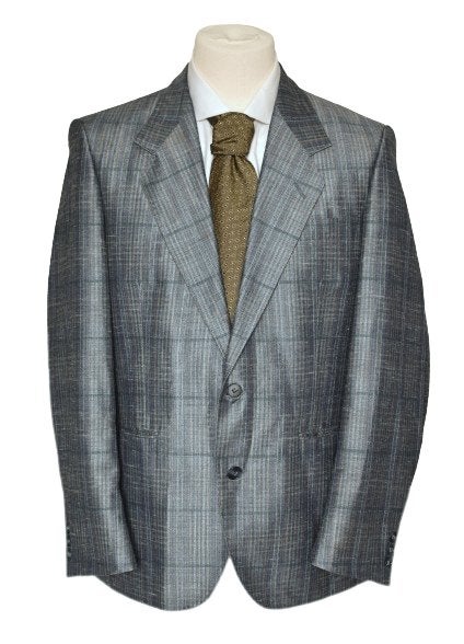 Nieuw SIR colbert, blazer, jasje, geruit, blauw, Mt. M, Nieuw, SIR, Verzenden, Maat 48/50 (M)