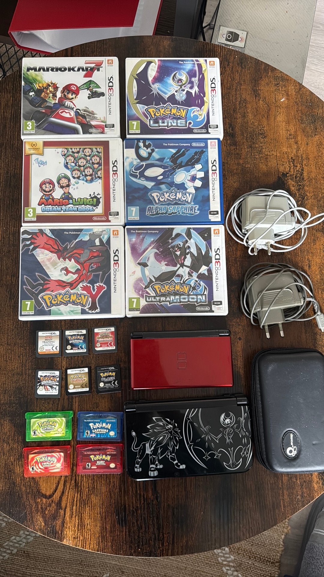 Pokemon 3DS XL + DS Collectie, Avontuur en Actie, 1 speler, Ophalen of Verzenden, Zo goed als nieuw