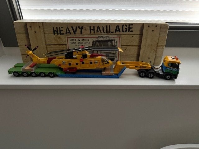 Corgi - Scania Tractor Unit - W.H.Malcolm Ltd Heavy Haulage, Ophalen, Zo goed als nieuw, Bus of Vrachtwagen, Corgi