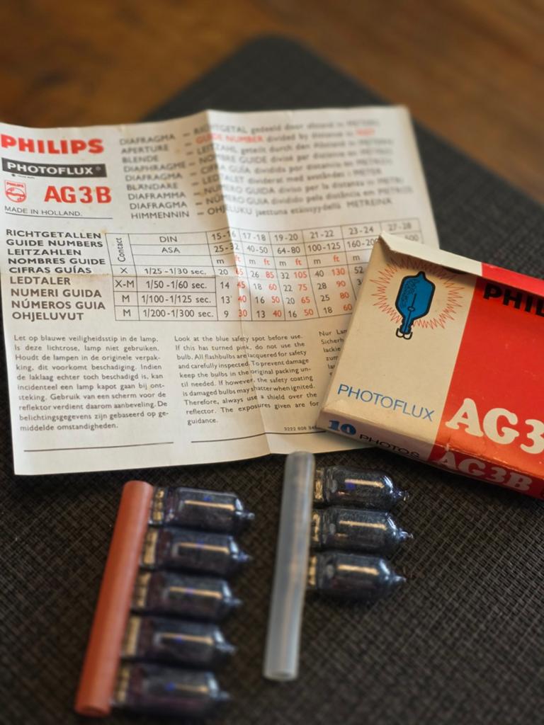 Philips Photoflux AG3B flitslampen, Ophalen of Verzenden, Nieuw, Overige merken