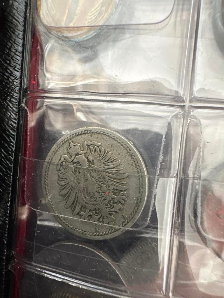 Duitse 5 Pfennig munt uit 1875 - Zilver, Ophalen of Verzenden, Duitsland, Losse munt, Zilver