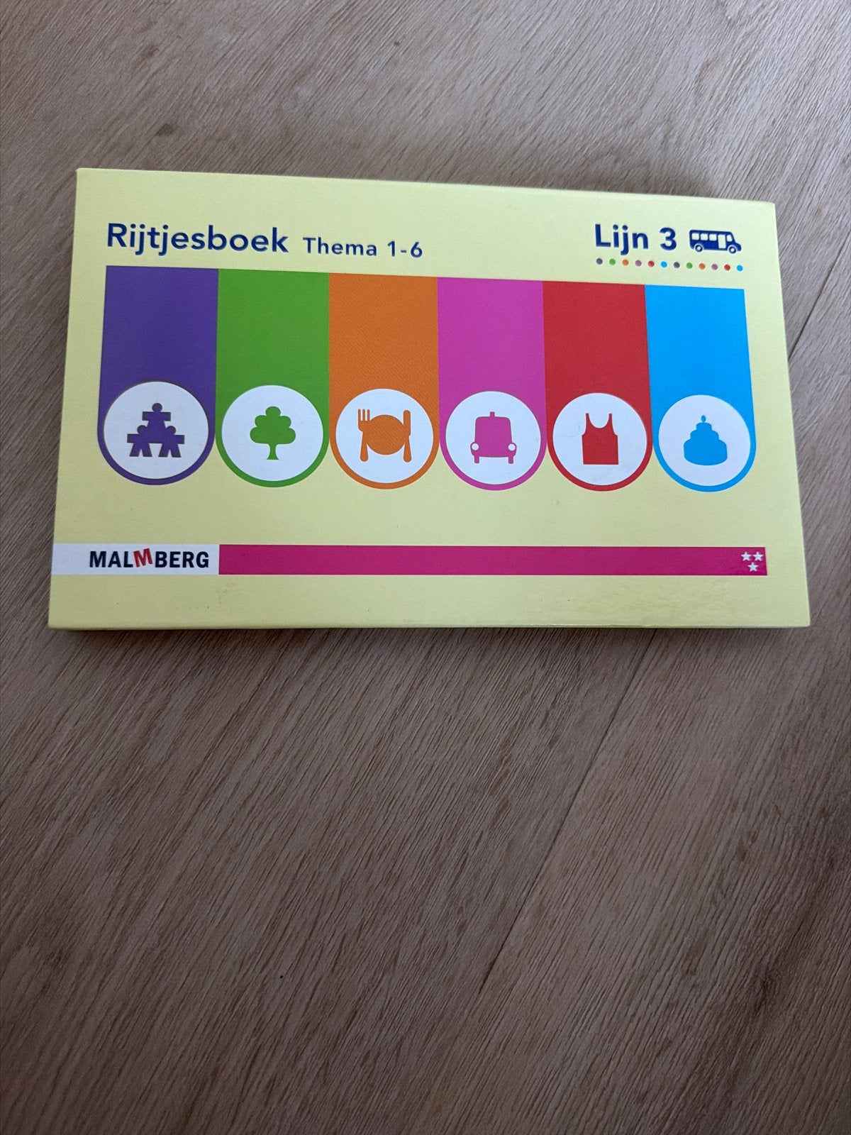 Rijtjesboek Lijn 3 - Thema 1-6 (3 sterren), Ophalen of Verzenden, Zo goed als nieuw, Overige niveaus, Nederlands