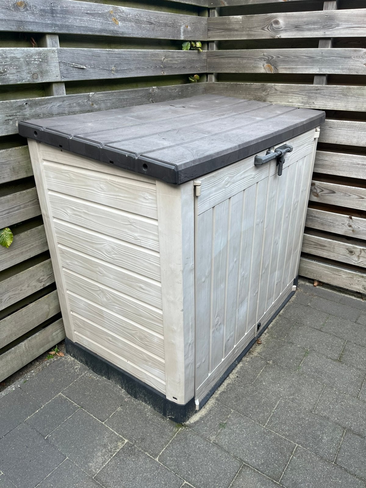Container ombouw /kliko Ombouw, Ophalen, Gebruikt, Kunststof, Containerberging