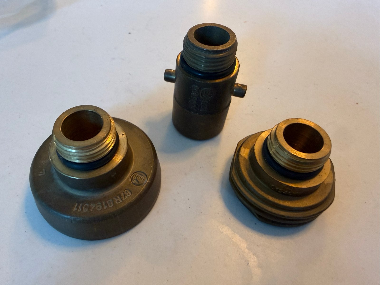 Messing LPG nippels - gas tanken, Ophalen of Verzenden, Zo goed als nieuw