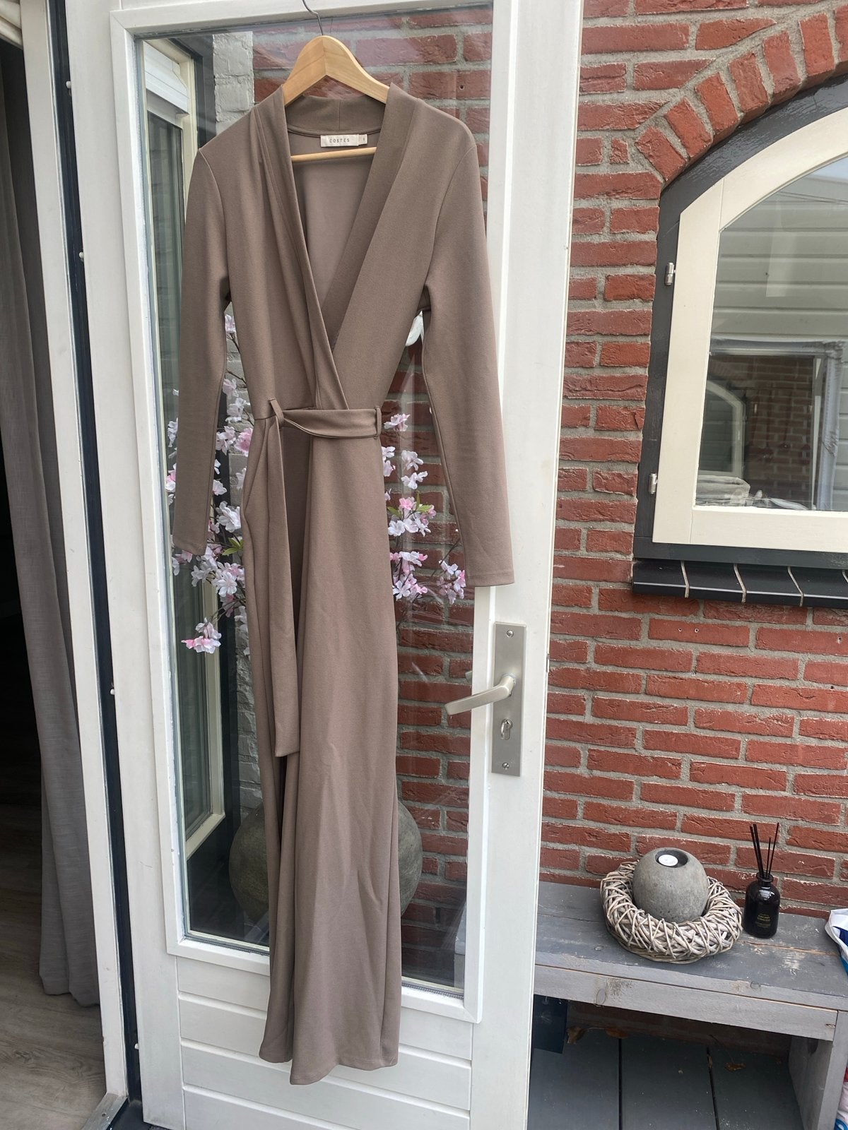 Costes jumpsuit, Kleding | Dames, Ophalen of Verzenden, Zo goed als nieuw, Maat 38/40 (M), Bruin