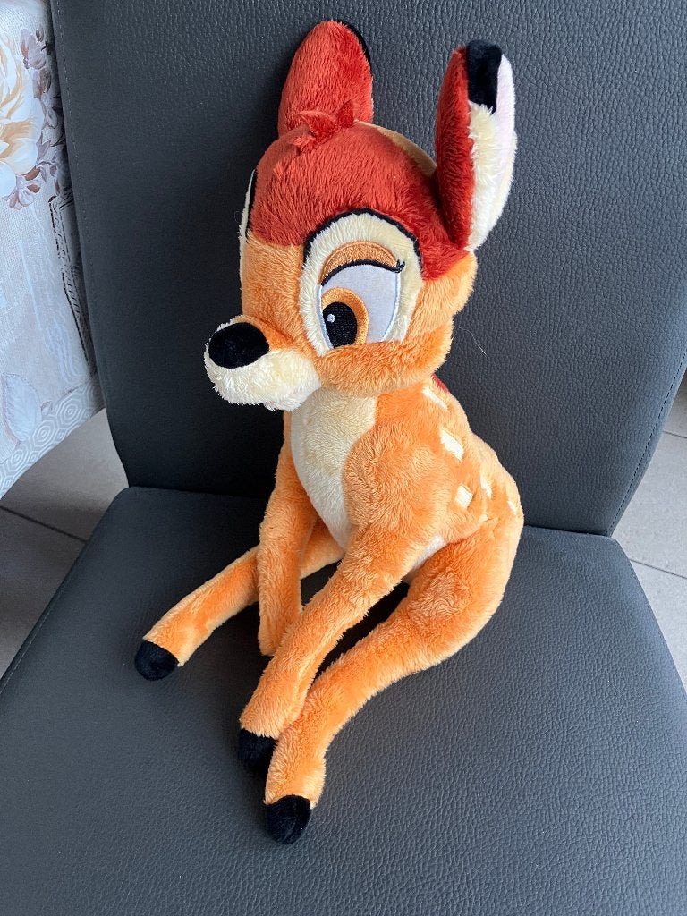 Bambi knuffel uit Disneyland parijs, Ophalen of Verzenden, Bambi of Dumbo, Zo goed als nieuw, Knuffel