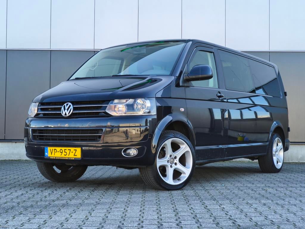 Volkswagen Transporter 2.0 DUBBELE CABINE DSG CRUISE AIRCO, Auto's, Bestelauto's, Bedrijf, Airconditioning, Climate control, Cruise Control